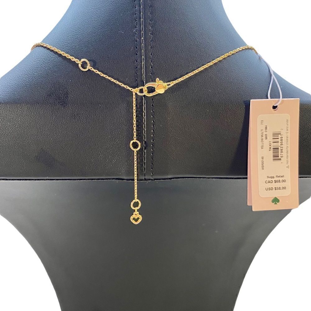 Kate Spade yellow cab 🚕 pendant necklace from her NYC collection. - Picture 6 of 7